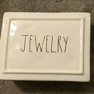 Rae Dunn Ceramic Jewelry Box